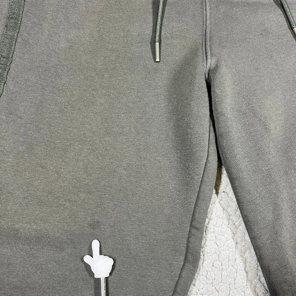 Jordan x PSG Paris Saint-Germain Fleece Sweatpants Mens Small Green Yellow Logo